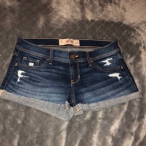 Hollister Low Rise Jean Shorts